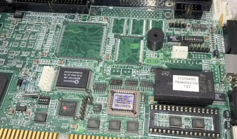 Phoenix Bios E686 Peak635V-100 Pentium III SL4Z2 endüstriyel Anakart