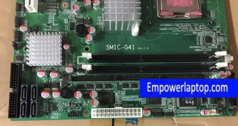 SMIC-G41 LGA775 Endüstriyel ekipman anakartı