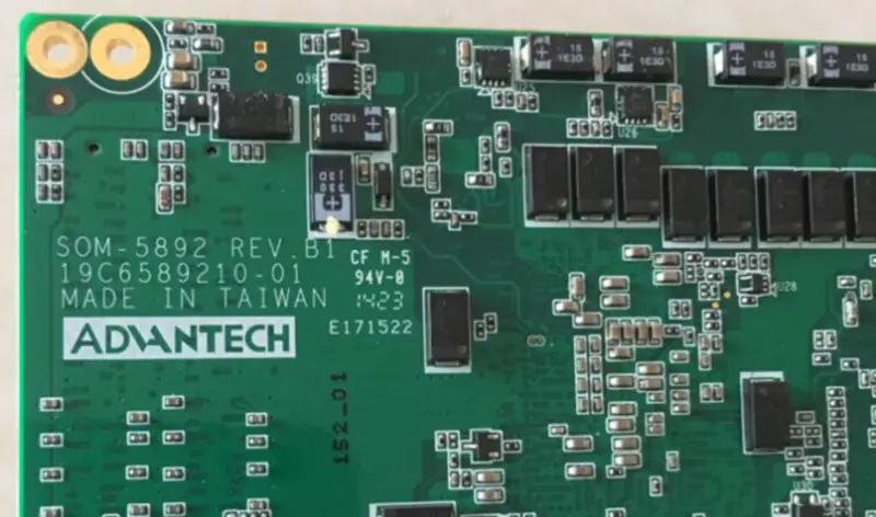 SOM-5892 REV.B1 endüstriyel kontrol anakartı