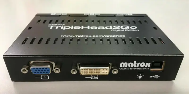 Matrox TripleHead2Go Digital T2G-D3D-IF Çoklu Ekran Adaptörü