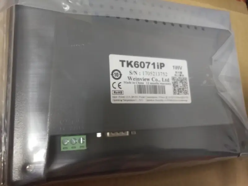 Weinview TK6071IP Dokunmatik Ekran Operatör Arayüz Paneli