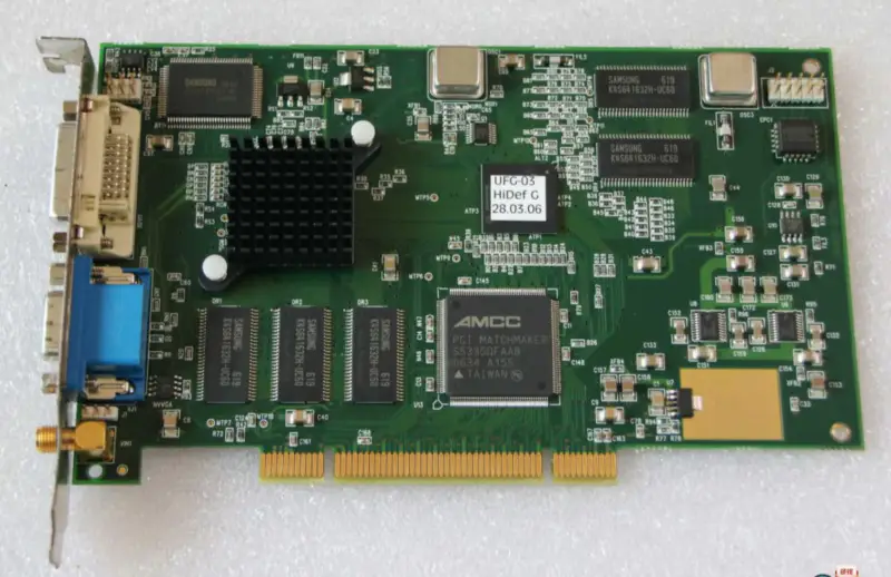 UNIGRAF UFG-03A Hidef UFG-03 PCI Kartı DAQ Kartı