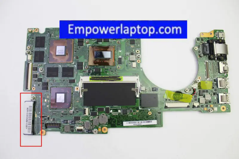 Asus Zenbook UX51VZ-CN036H Anakart