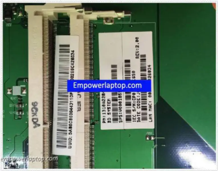 Toshiba L505 V000185560 Satellite L505 Anakart