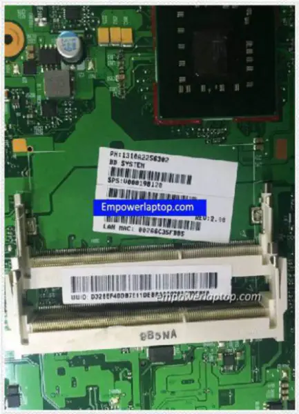 Toshiba SPS V000198120 satellite A500 A505 GM45 6050A23101-MB-A01 Anakart