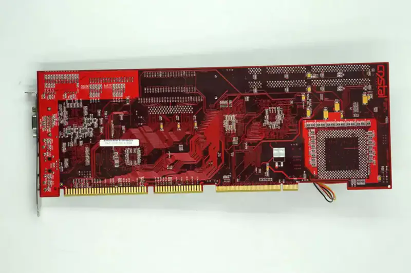Crystal V10308 REV. 1.2 Soket 370 Intel 440BX yonga seti Pentium III LAN VGA SCSI arayüzlü anakart
