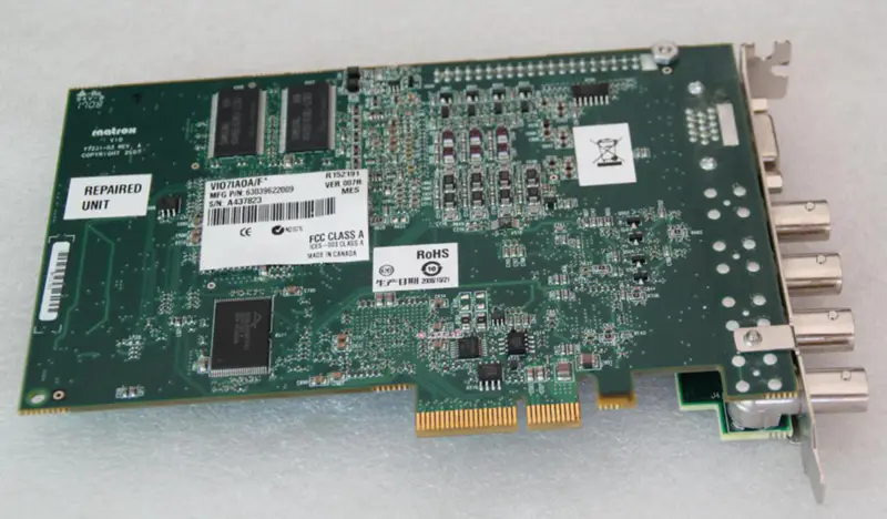 MATROX V10 Y7231-03 VI07IAOA/F* PCIE DAQ Kartı