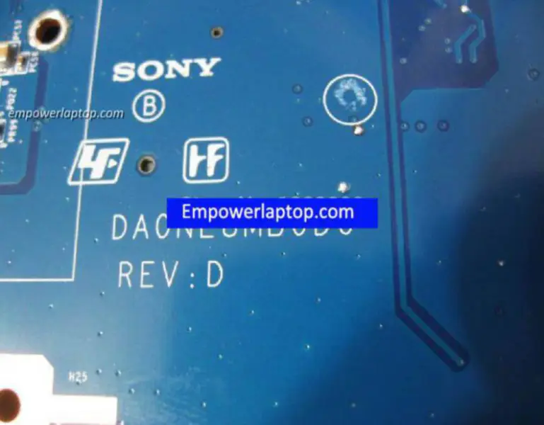 Sony VPCEF PCG-71511L VPCEF44FX A1823509A DA0NE8MB6D0 Anakart