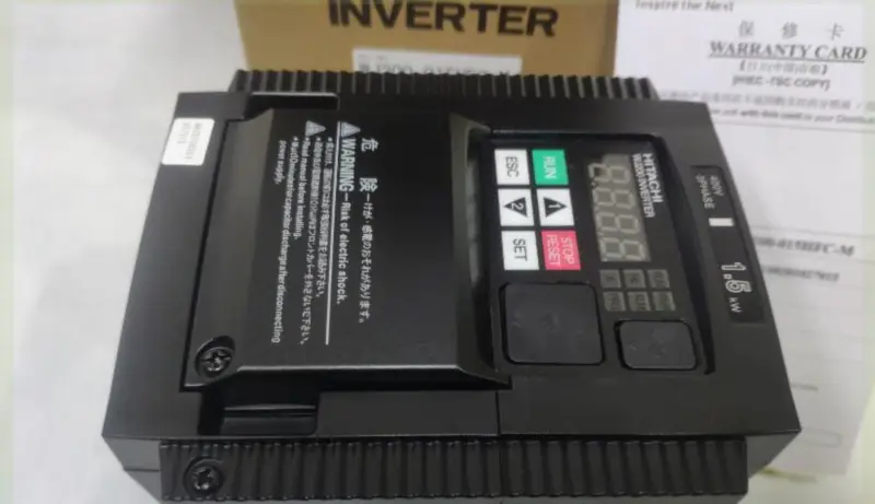 HITACHI INVERTER WJ200-015HFC-M 1.5KW YENI