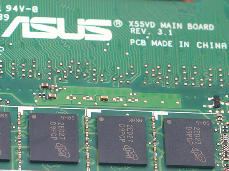 Asus X55VDR anakart