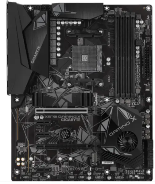 Gigabyte X570 GAMING X Anakart ATX AMD X570/M.2/DDR4/Çift Kanal/SSD/128G