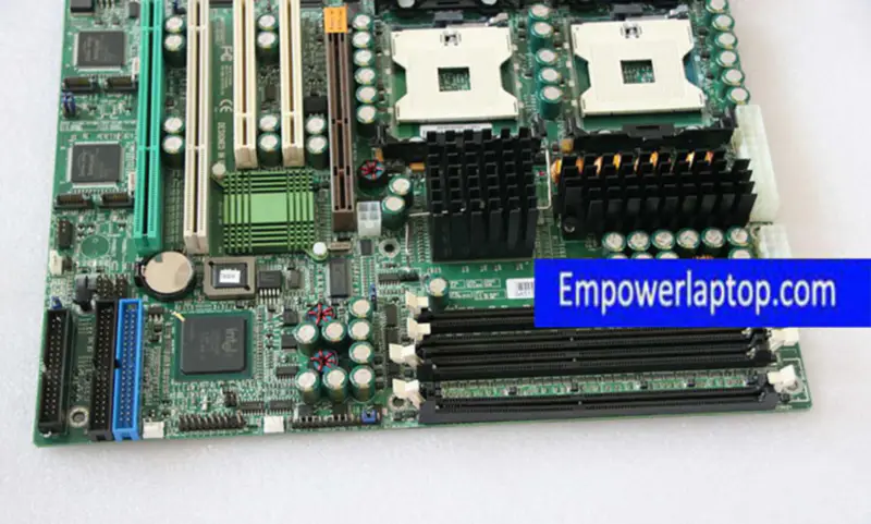 SuperMicro X5DAL-TG2 İş İstasyonu anakartı 533 FSB çift ağ kartı Soket 604