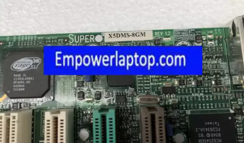 SuperMicro X5DMS-8GM 604-PIN Sunucu anakartı