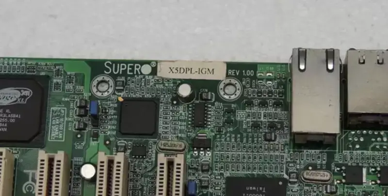 SuperMicro X5DPL-IGM Soket 604 İş İstasyonu anakartı