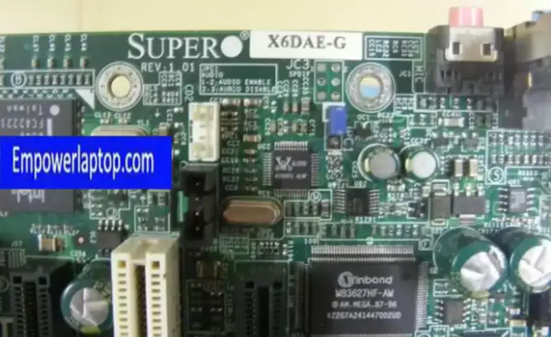 SuperMicro X6DAE-G 800 FSB İş İstasyonu Anakartı Çift PCI-E Yuvası