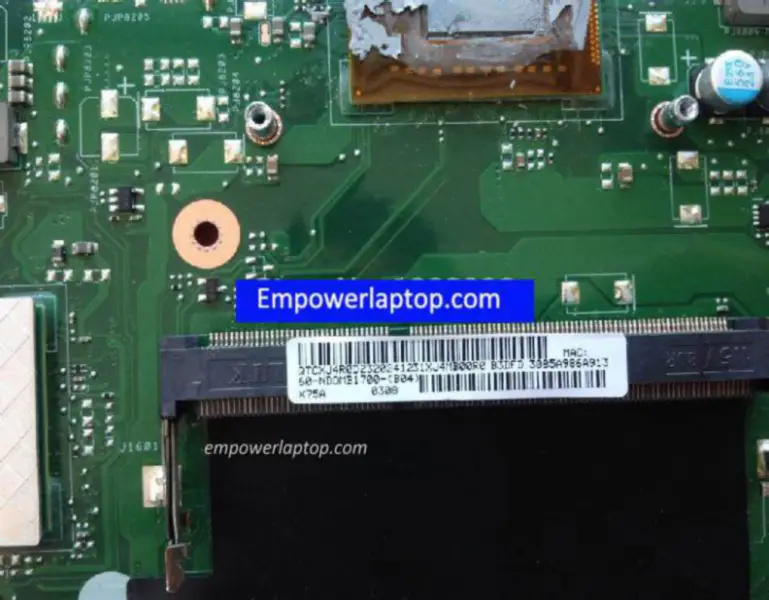 Asus X75 X75A Anakart