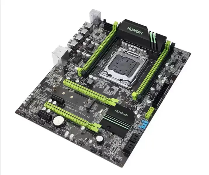 HUANAN E5 VER:2.49 X79 Anakart LGA2011 REG ECC bellek ve Xeon E5 işlemci desteği