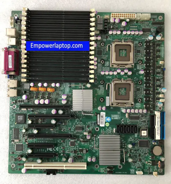SuperMicro X7DBI+ 771 Grafik İş İstasyonu Anakartı 500OP Desteği 54 53 52