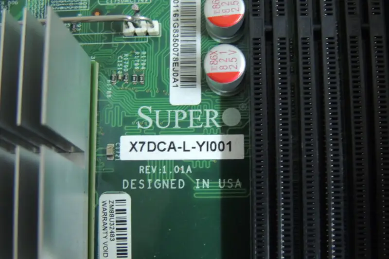 Supermicro X7DCA-L Sunucu Anakartı