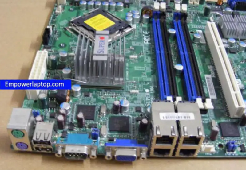 SuperMicro X7SBI-LN4 3200 Tek 775 Sunucu anakartı Quard ağ kartı