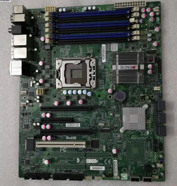 SuperMicro X8SAX REV 2.00 Sunucu anakartı LGA 1366 X58 DDR3