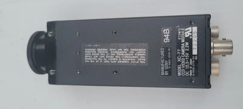 SONY Monokrom CCD Endüstriyel Kamera XC-77