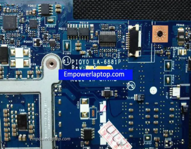 Lenovo Y470 N12P-GT-A1 LA-6881P Anakart