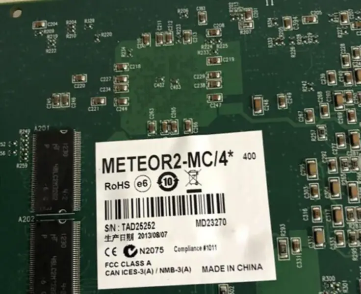 Matrox METEOR2-MC/4* Y751-04 REV.A endüstriyel anakart