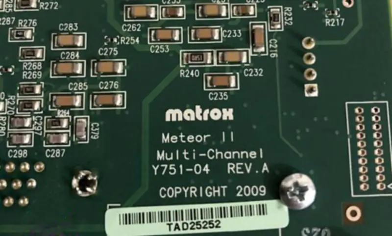 Matrox METEOR2-MC/4* Y751-04 REV.A endüstriyel anakart