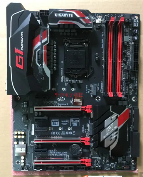 Gigabyte GA-Z170X-GAMING 6 Anakart Z170 Soket LGA 1151 DDR4 Desteği I7 6700K