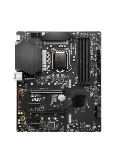 MSI Z590-PLUS anakart LGA1200 10100F 10400F 10700K