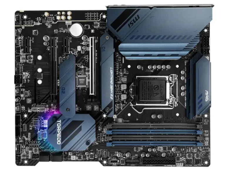 MSI Z590 TORPEDO Anakart LGA1200 11900K/11700K CPU desteği