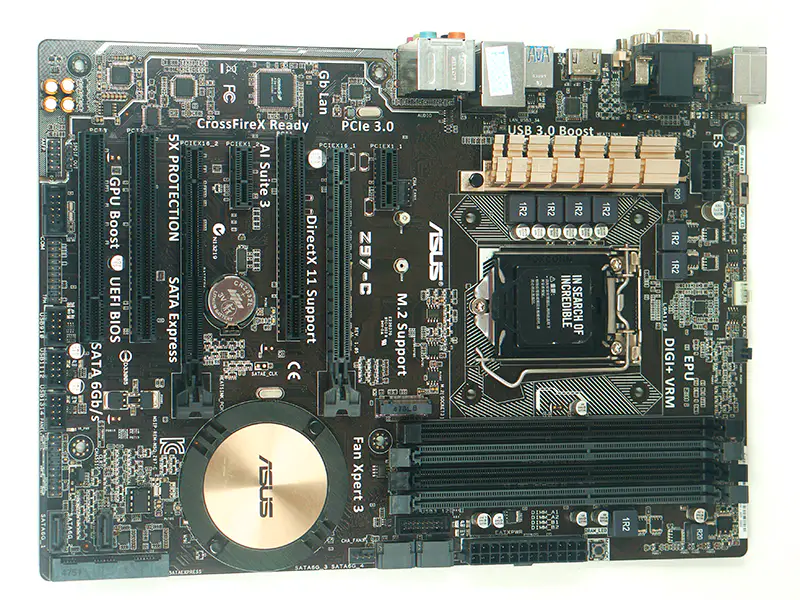 ASUS Z97-C Anakart LGA1150 DDR3 32G ATX
