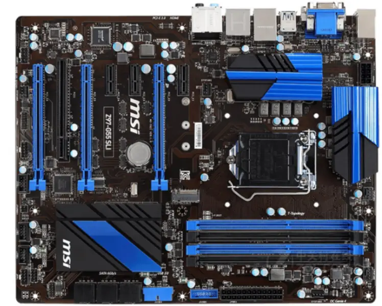 MSI Z97-G55 SLI Anakart DDR3 32GB PCI-E 3.0 M.2 VGA DVI i7 i5 i3 PCI-E X16