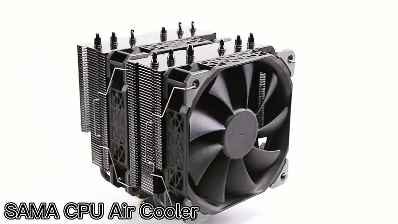 Bilgisayar Kasası İçin Cpu Hava Soğutucu Led Cpu Soğutucu Fan