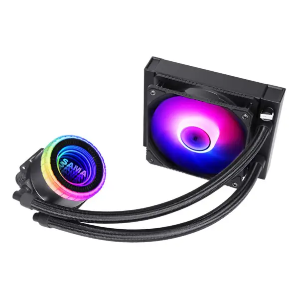 Led Işıklar Fan Sıvı Cpu Su Soğutucu
