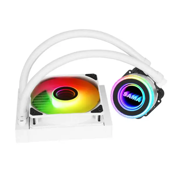 Led Işıklar Fan Sıvı Cpu Su Soğutucu