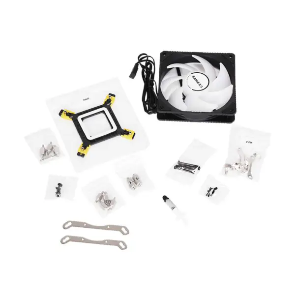 Led Işıklar Fan Sıvı Cpu Su Soğutucu