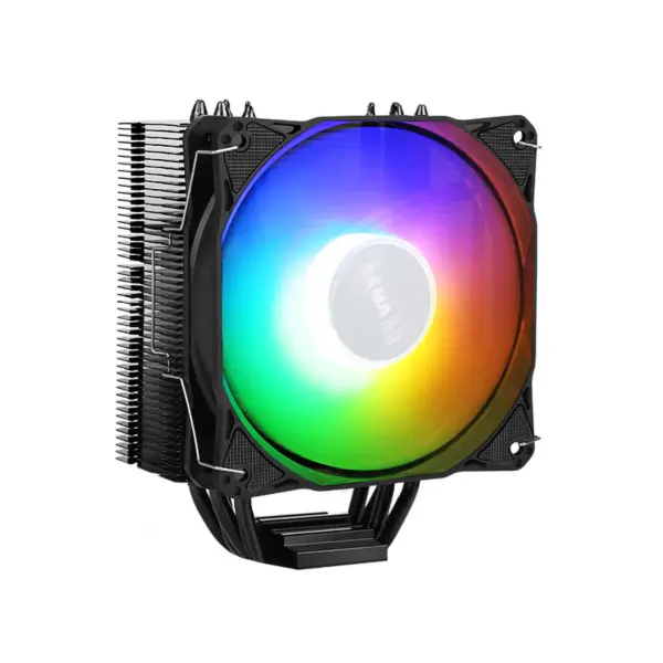 Sama 122*75*158mm 4 Isı Borulu Cpu Hava Soğutucu Frgb Cpu Radyatör