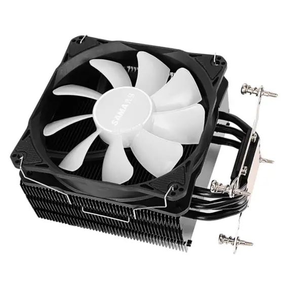 Sama 122*75*158mm 4 Isı Borulu Cpu Hava Soğutucu Frgb Cpu Radyatör