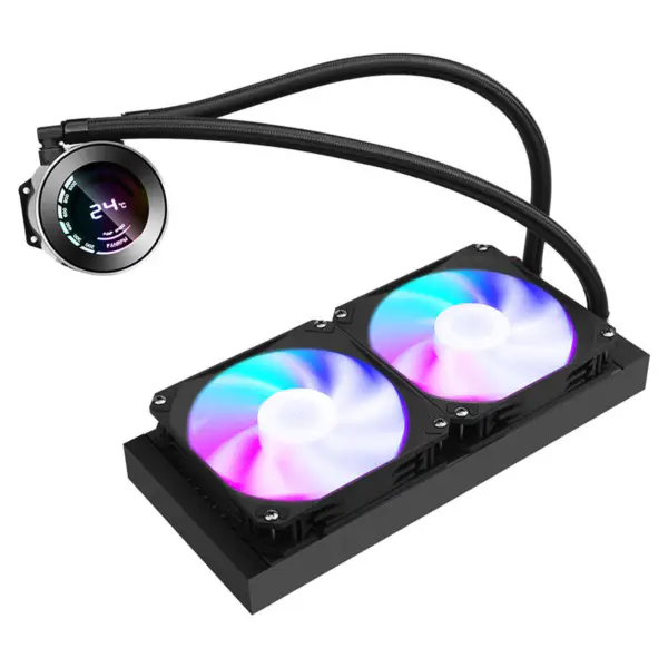 Lga 1700 Uyumlu Sama 240mm Argb Fan Radyatör Pc Su Soğutma