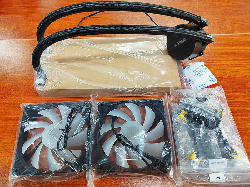Sama 240mm Entegre Cpu Su Soğutma Işıklı Sıvı Soğutucu