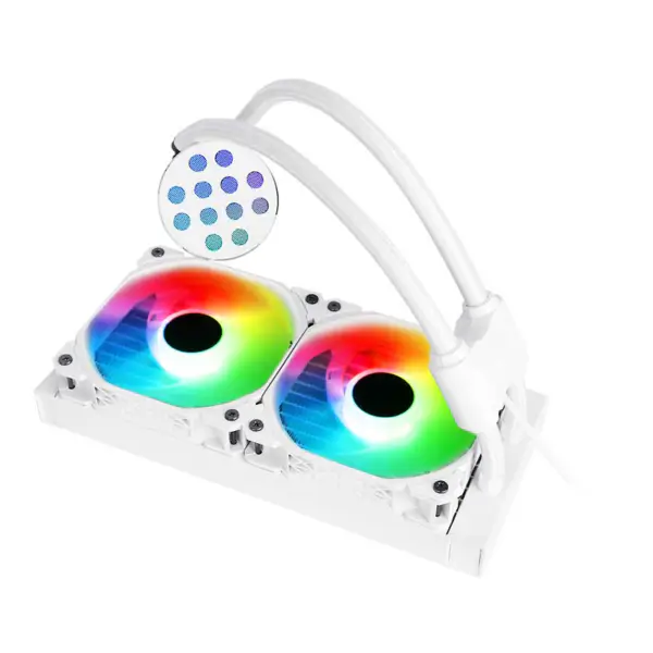 Sama 240mm Radyatör Gökkuşağı Pc Para Cpu Rgb Sıvı Soğutucu Blok Bilgisayar Cpu Su Soğutucuları Ve Pc Cpu Için Soğutma Fan Sistemleri