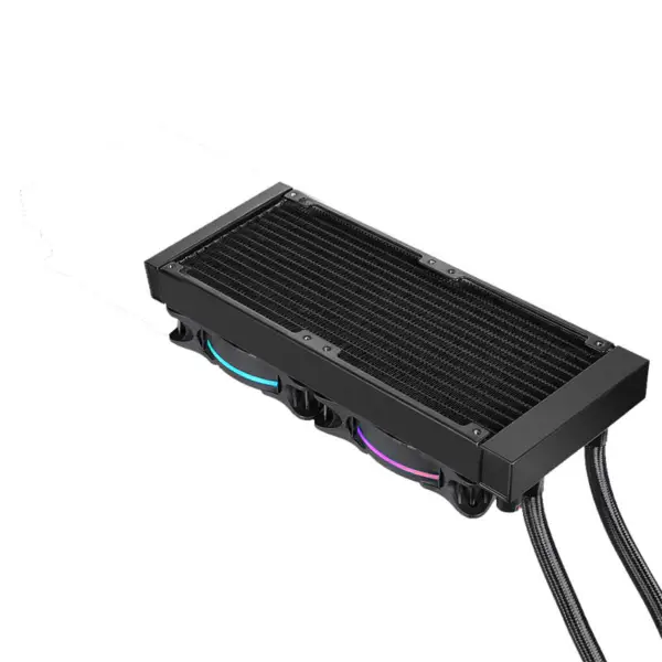 Sama 24cm Aio Cpu Soğutucu Radyatör Bakır Su Sıvı Soğutma Pc Cpu Soğutucu Rgb Glow