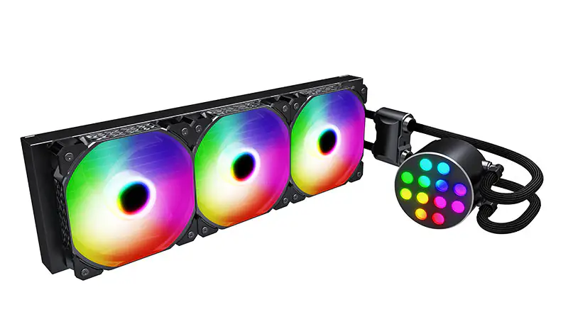 Sama 360mm 240mm 120mm Işıklı Entegre Cpu Su Soğutma