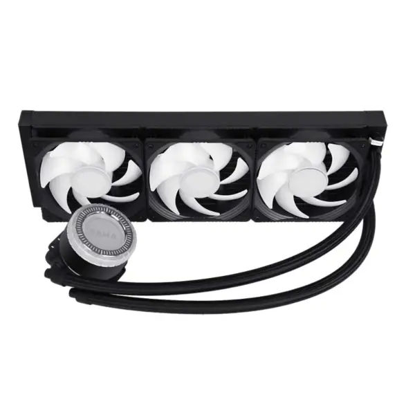 Sama 36cm Aio Cpu Soğutucu Radyatör Bakır Ekran Su Sıvı Soğutma Pc Cpu Soğutucu Düşük Gürültü Pompası ile Rgb Glow