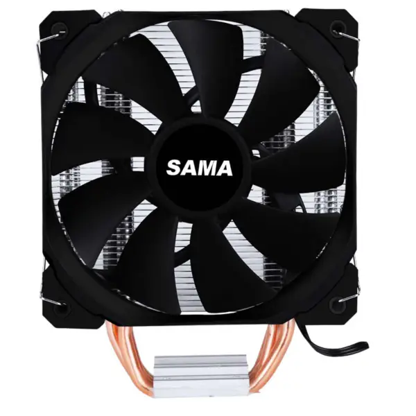 Sama 4 Isı Boruları Kanatları Genişletin Cpu Soğutucu Bilgisayar Kasaları İçin Cpu Hava Soğutucuları Cpu