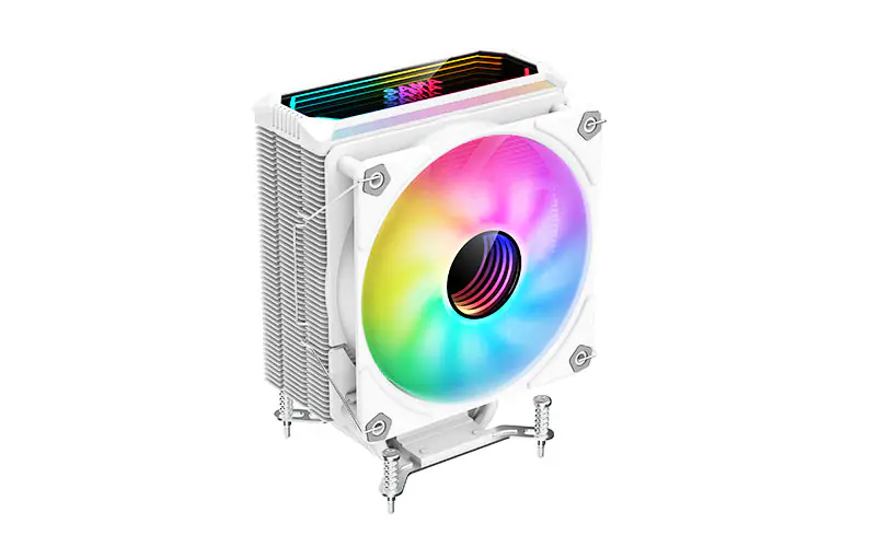 Sama 6 Isı Boruları Cpu Soğutucu 4 Pin Rgb Pc Sessiz Intel Lga 2011 775 1200 1150 1151 1155 X79 X99 Am3 Am4 Am5 Cpu Soğutma Fanı H