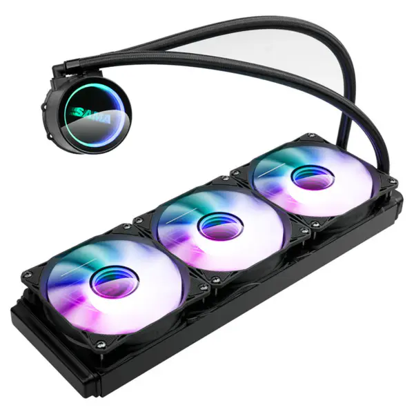 Sama Argb Coloful 360mm Su Soğutma Pc Cpu Su Soğutucu
