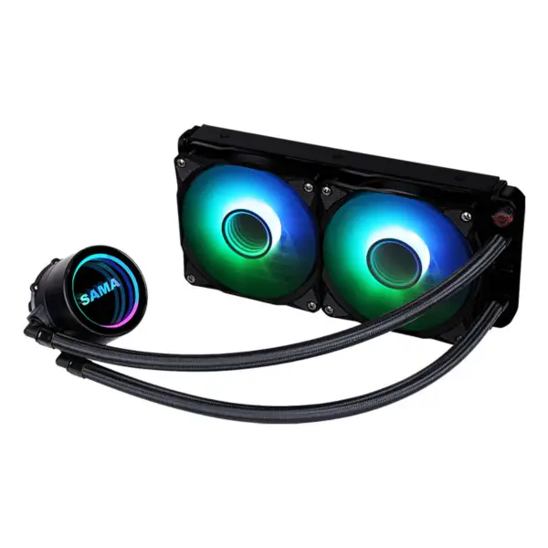 Sama Argb Cpu Su Soğutma Cpu Su Soğutucu Pc Su Soğutma Yüksek Hava Akışı Pi240